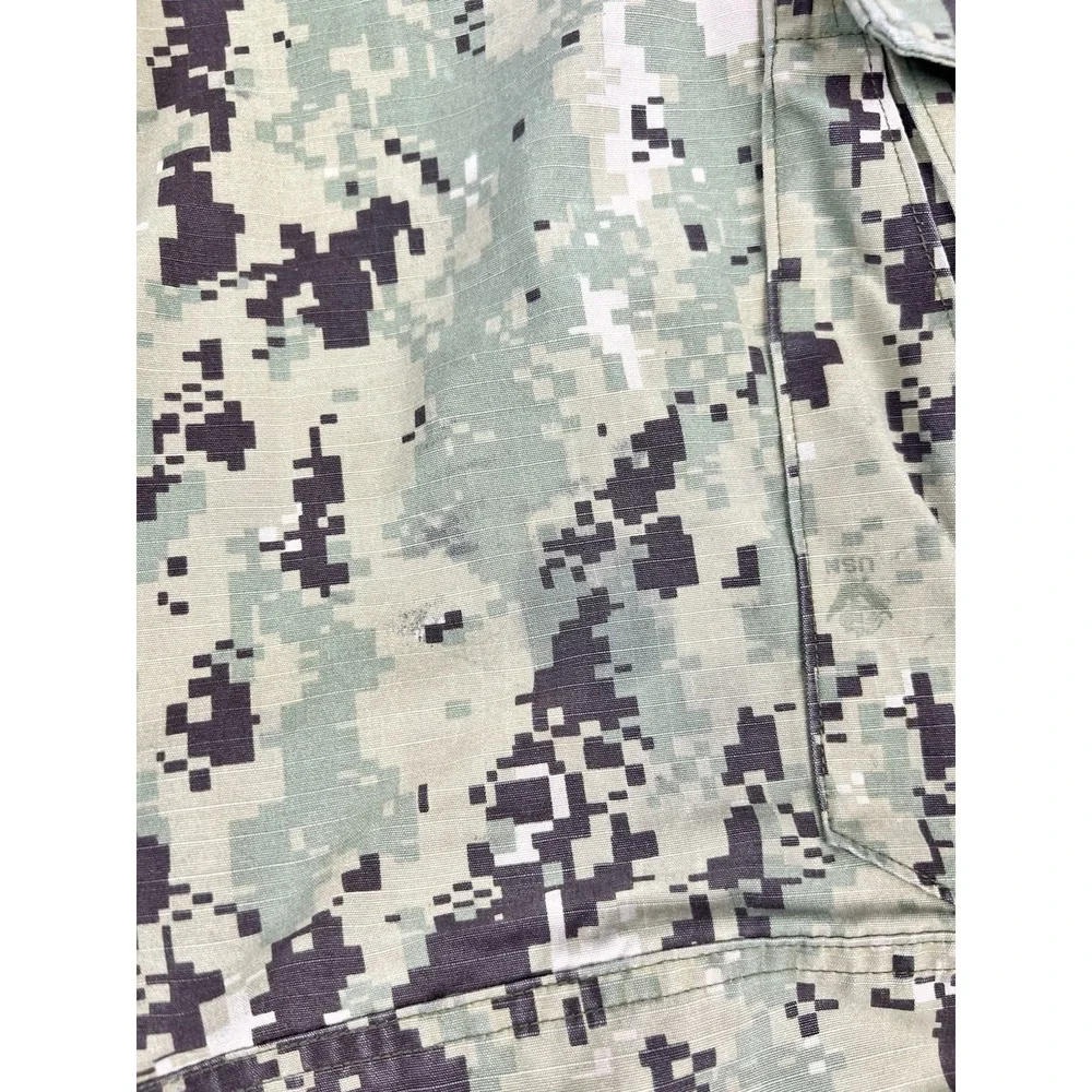 US Navy NWU Type III Trousers Small Short AOR2 Digital Camo USN Working Pants